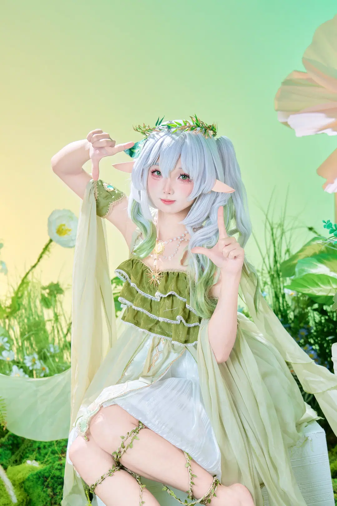 原神, 纳西妲cos, 森系摄影, cosplay分享, 二次元生活