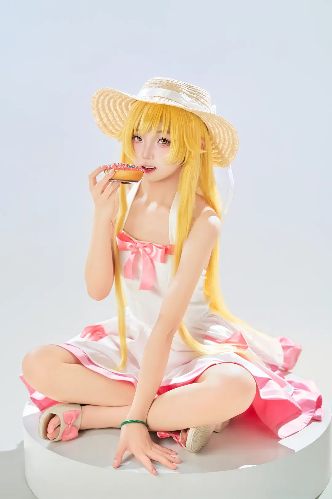 【忍野忍 コスプレ】〈物語〉シリーズで一番大好きなドーナツタイム - 雨糯 - 2枚目