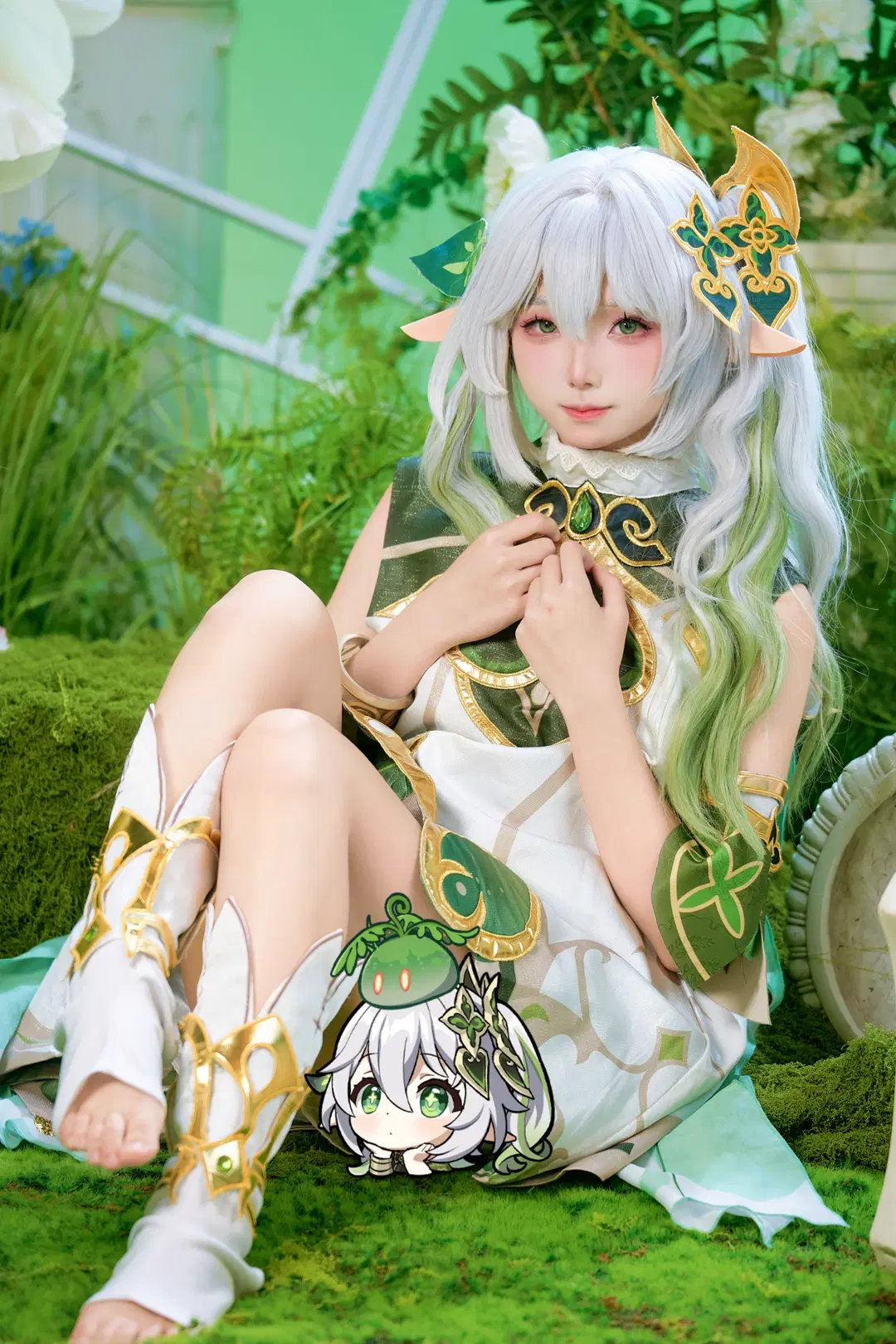 原神, ナヒーダ コスプレ, 二次元コスプレ, 原神コスプレ, 草神コスプレ
