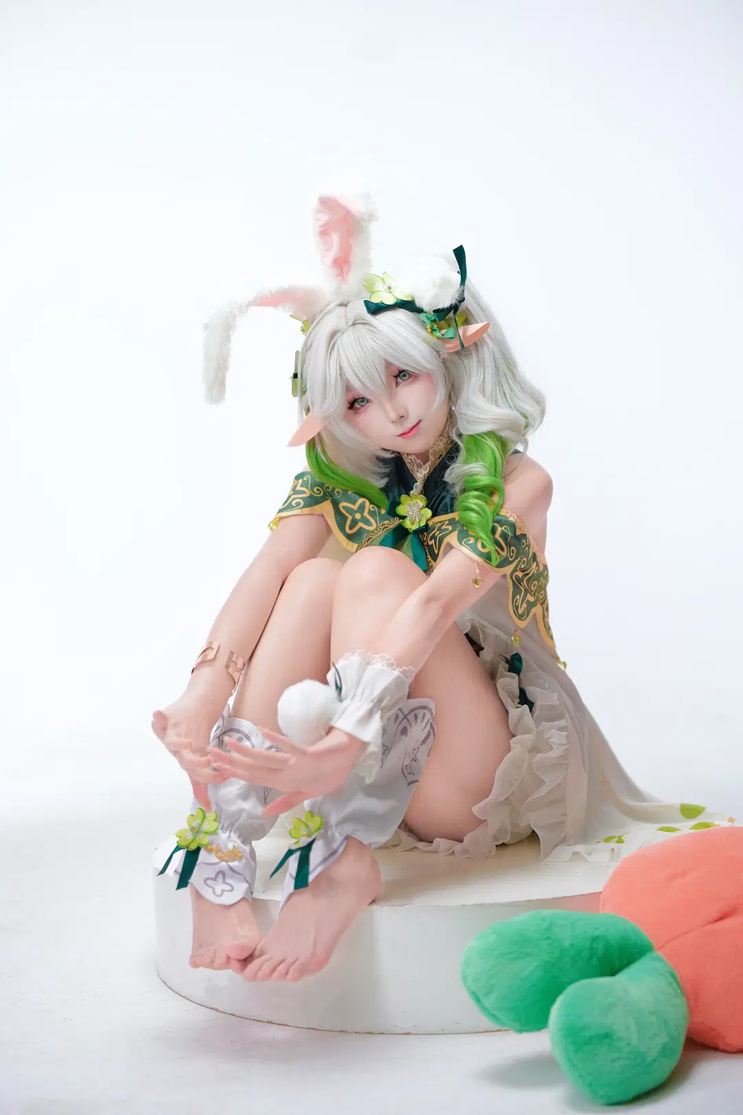 原神, コスプレ, ナヒーダ コスプレ, クラクサナリデビ, ナヒーダバニースーツコスプレ