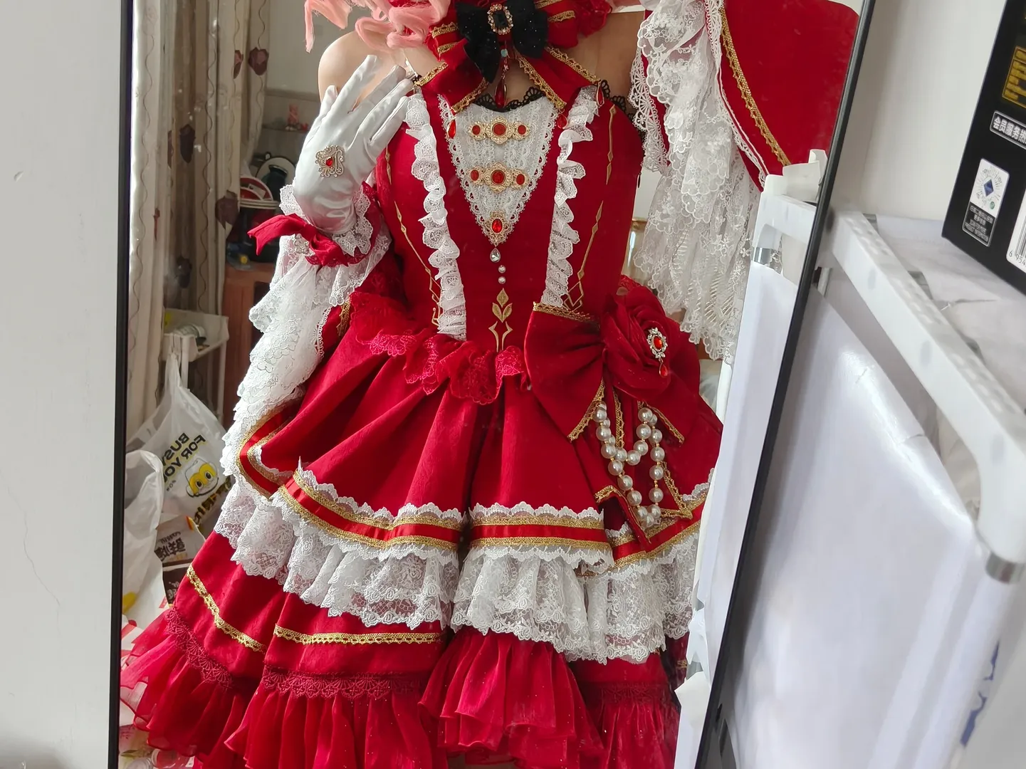 cosplay, 第五人格, 调香师cos, 循香的启明星, 白色花边袜 - 第1张
