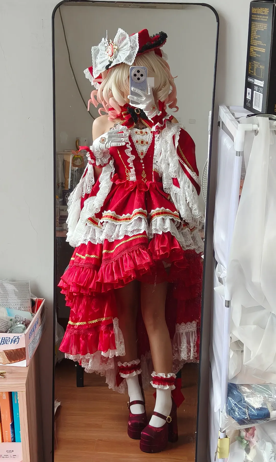 cosplay, 第五人格, 调香师cos, 循香的启明星, 白色花边袜