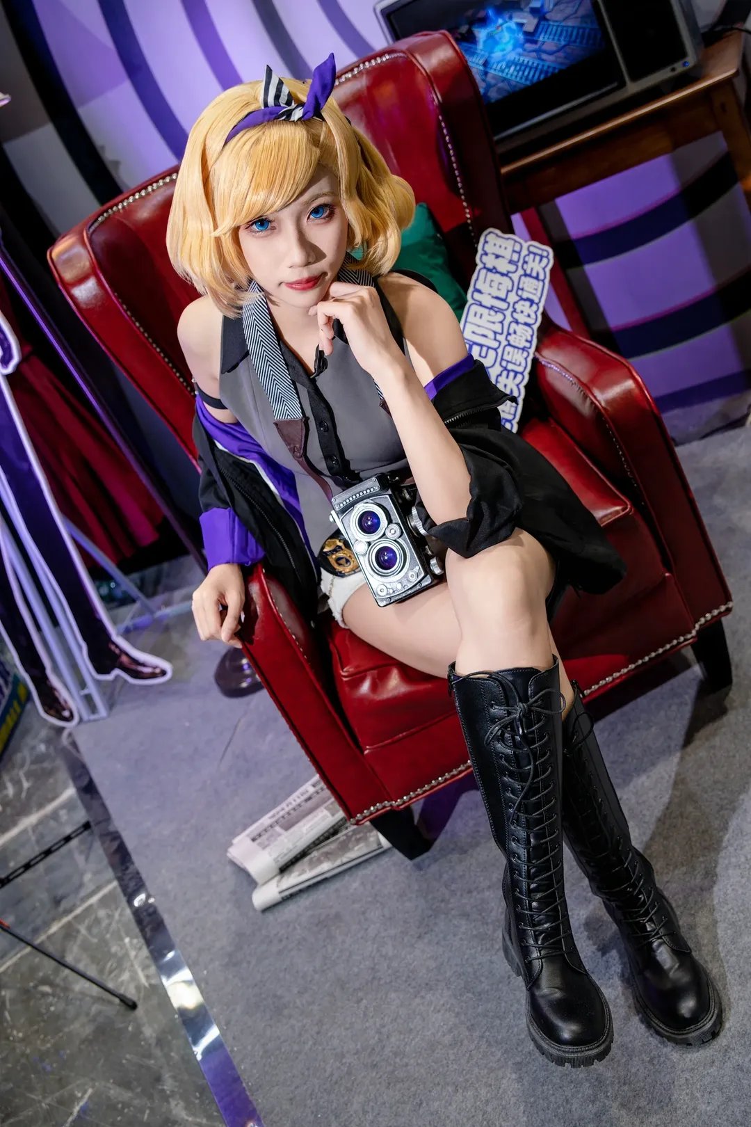 cosplay, 二次元摄影, 漫展场照, 复古风, CICF - 第4张