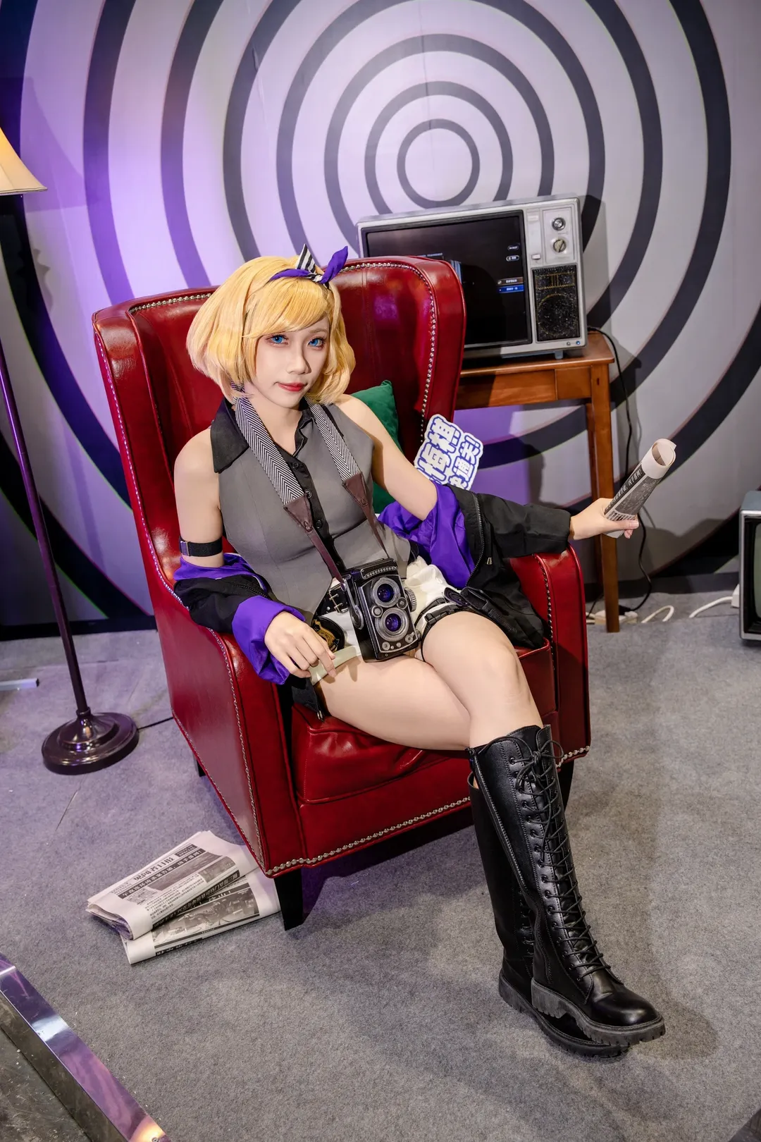 cosplay, 二次元摄影, 漫展场照, 复古风, CICF - 第7张
