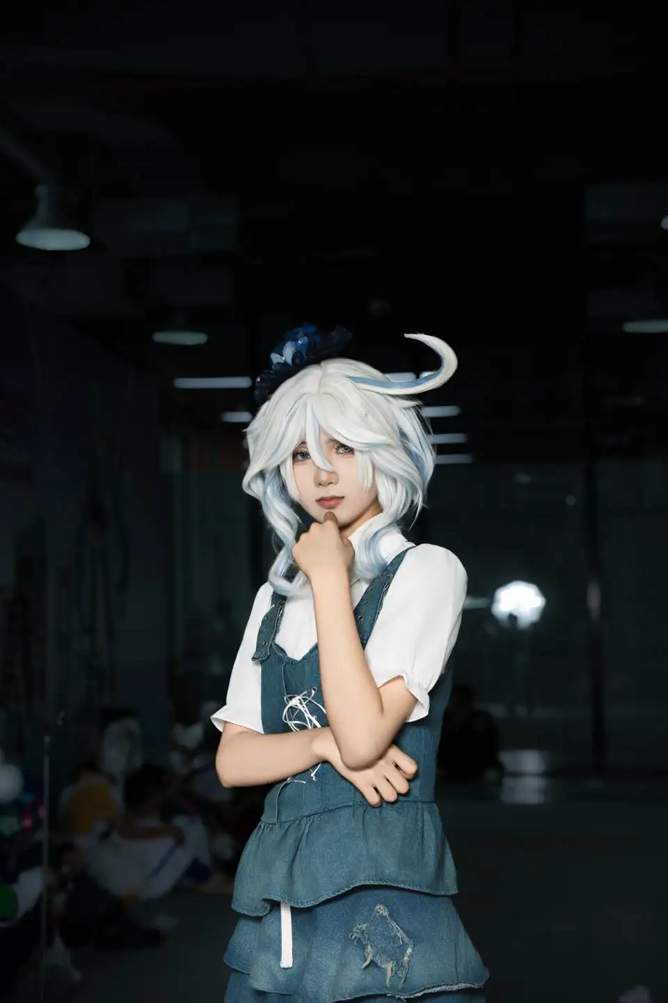 原神, cosplay, 芙宁娜cos, 萤火虫漫展, 丝袜 - 第2张