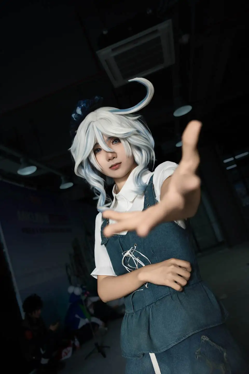原神, cosplay, 芙宁娜cos, 萤火虫漫展, 丝袜 - 第3张