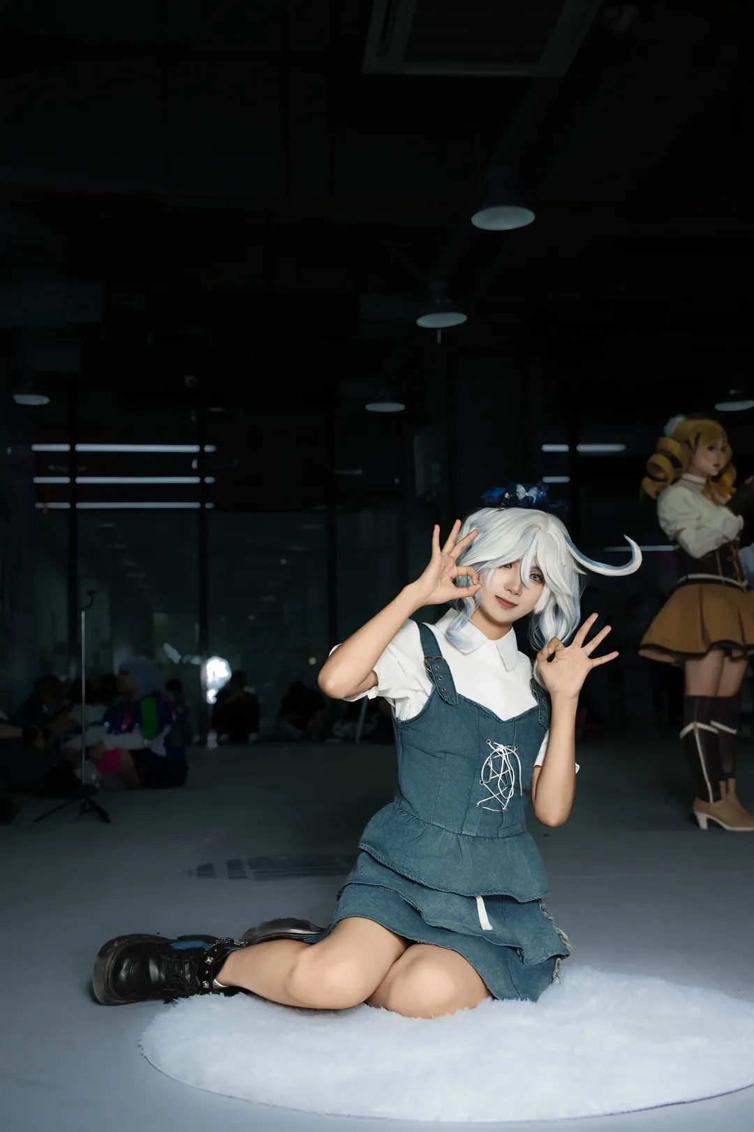 原神, cosplay, 芙宁娜cos, 萤火虫漫展, 丝袜 - 第4张