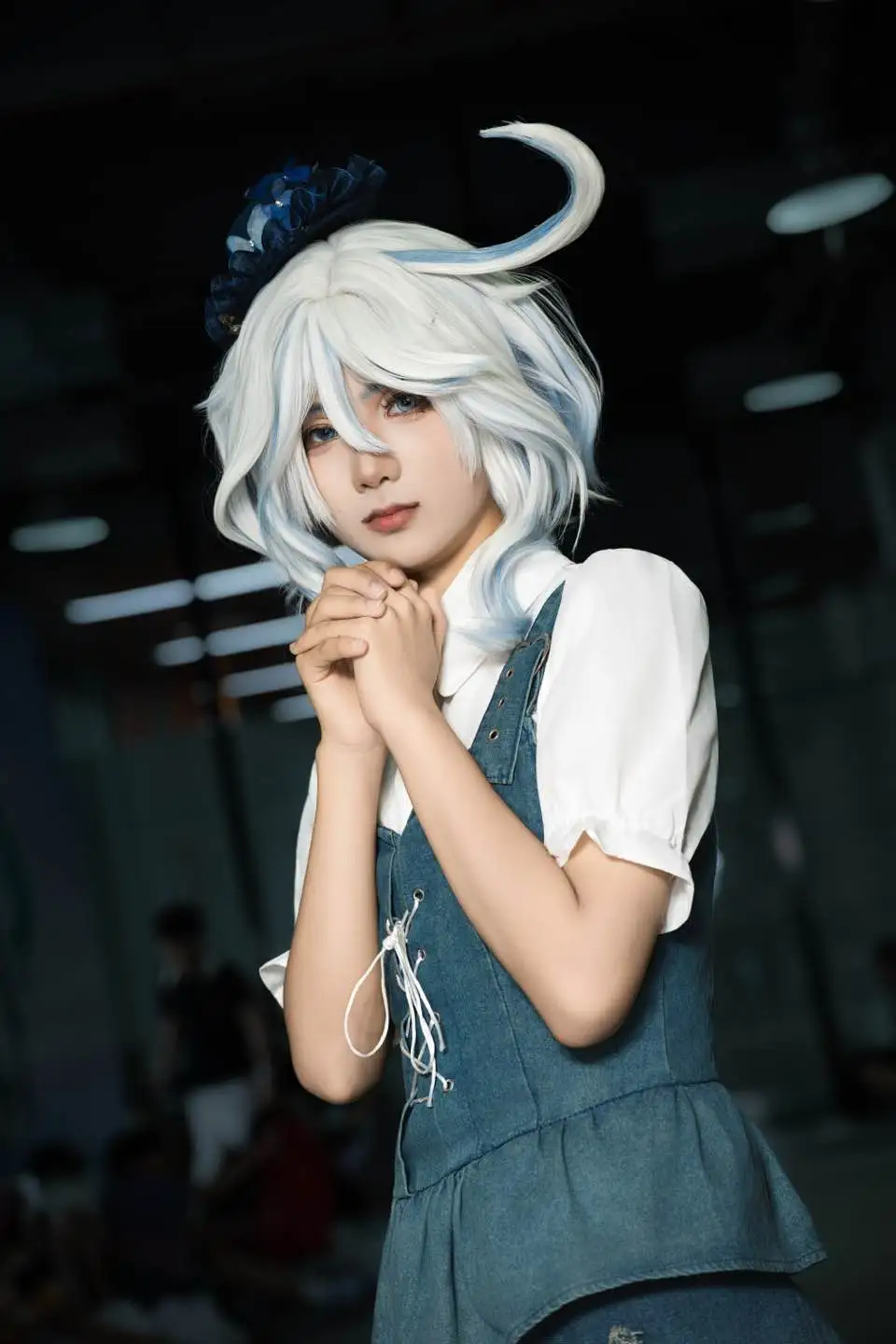 原神, cosplay, 芙宁娜cos, 萤火虫漫展, 丝袜 - 第5张