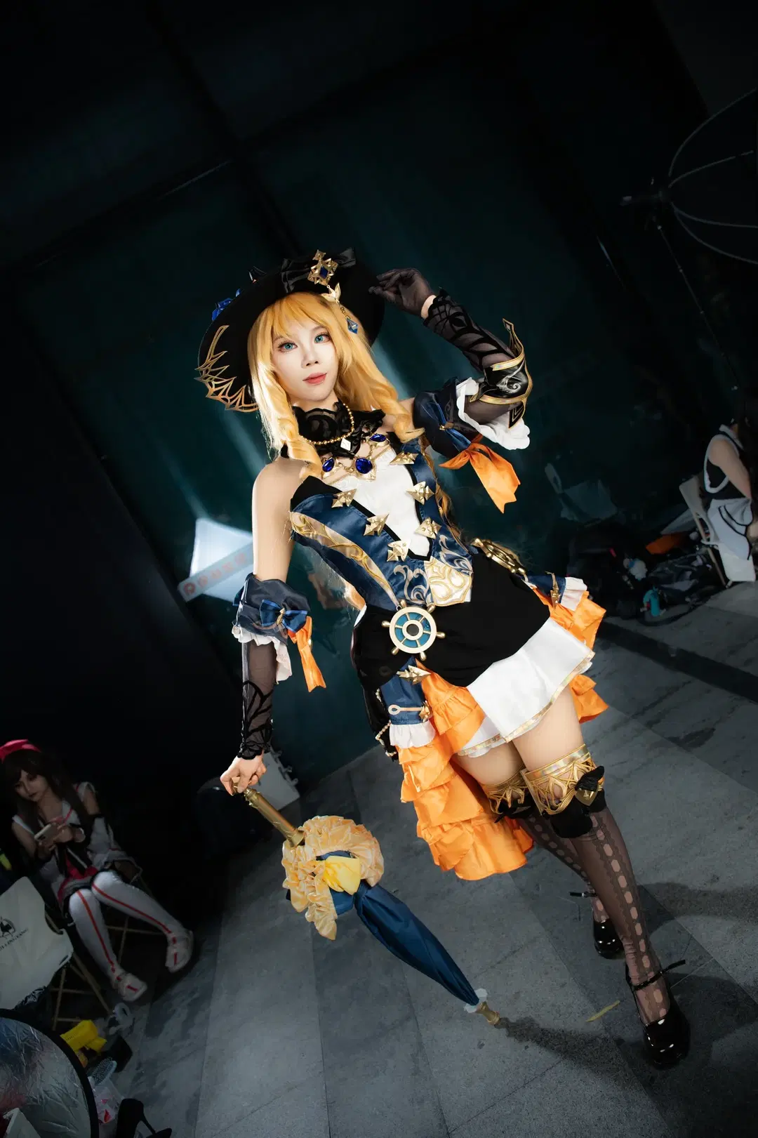 cosplay, Convention photos, Firefly ACG Expo, Navia cosplay, Stockings