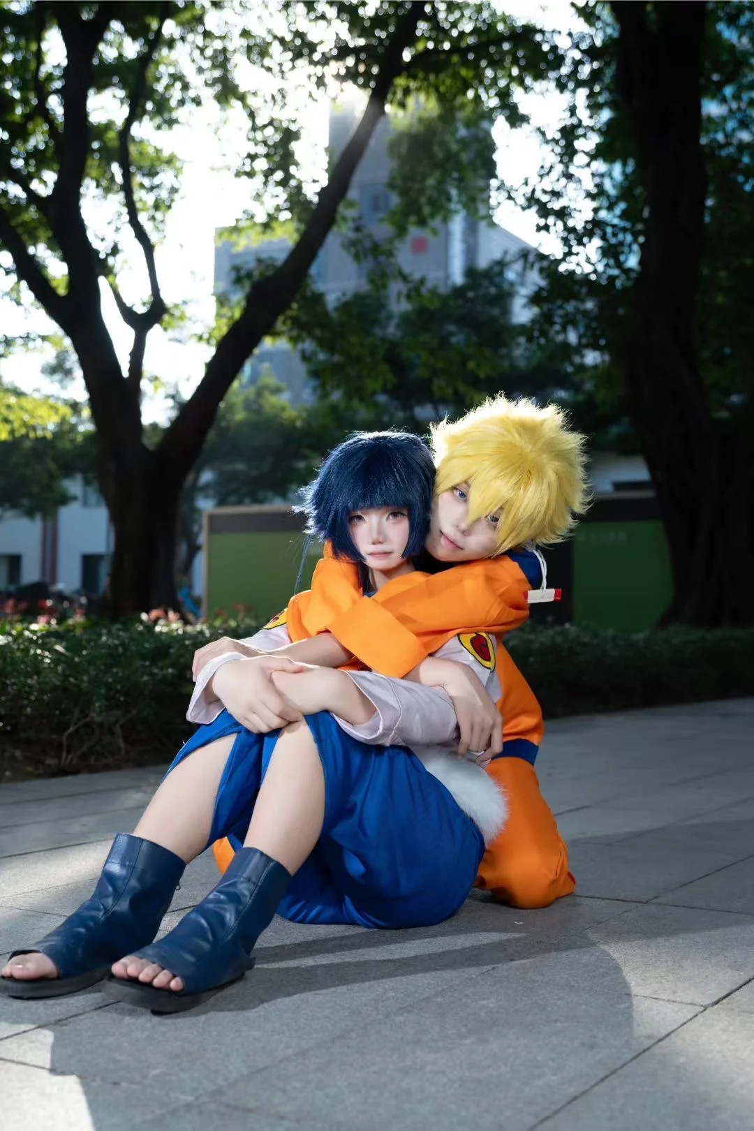 cosplay, 动漫星城, 火影忍者, 鸣人cos, 雏田cos