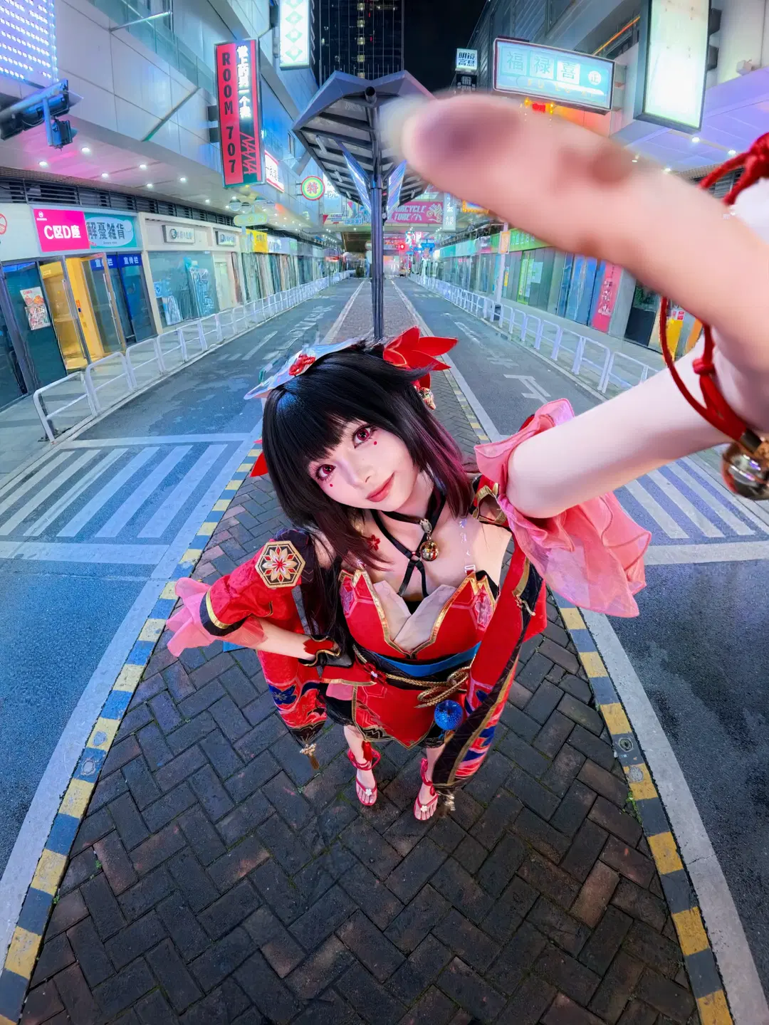 【花火cos】星穹铁道里的欢愉，用广角定格带来的意外惊喜 - NightDiva - 第3张