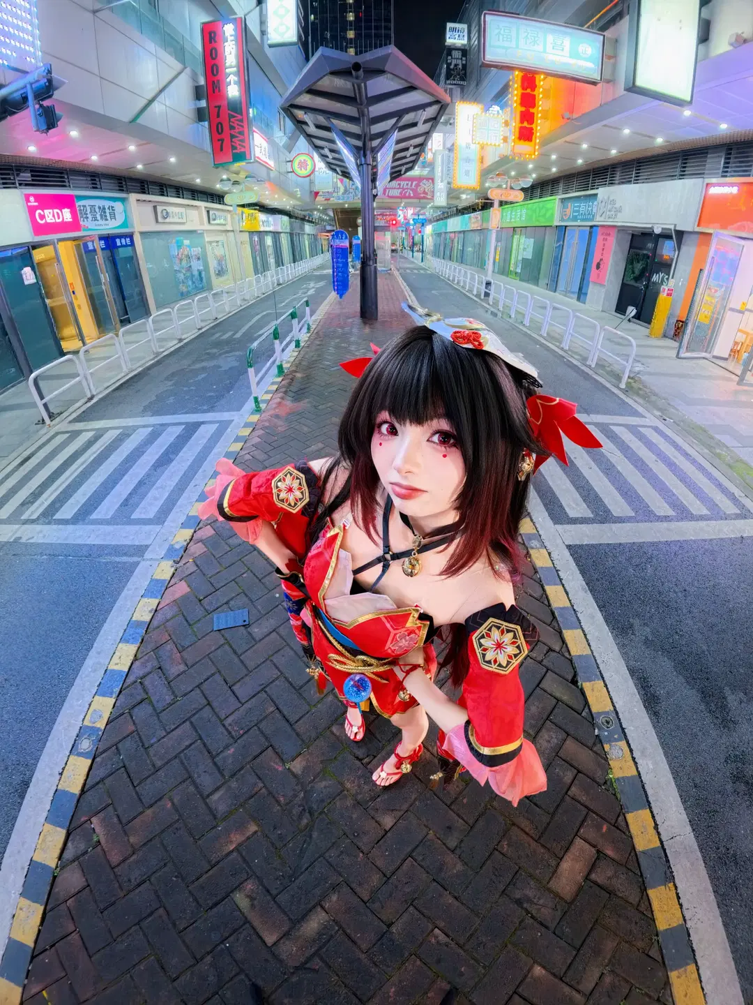 【花火cos】星穹铁道里的欢愉，用广角定格带来的意外惊喜 - NightDiva - 第4张