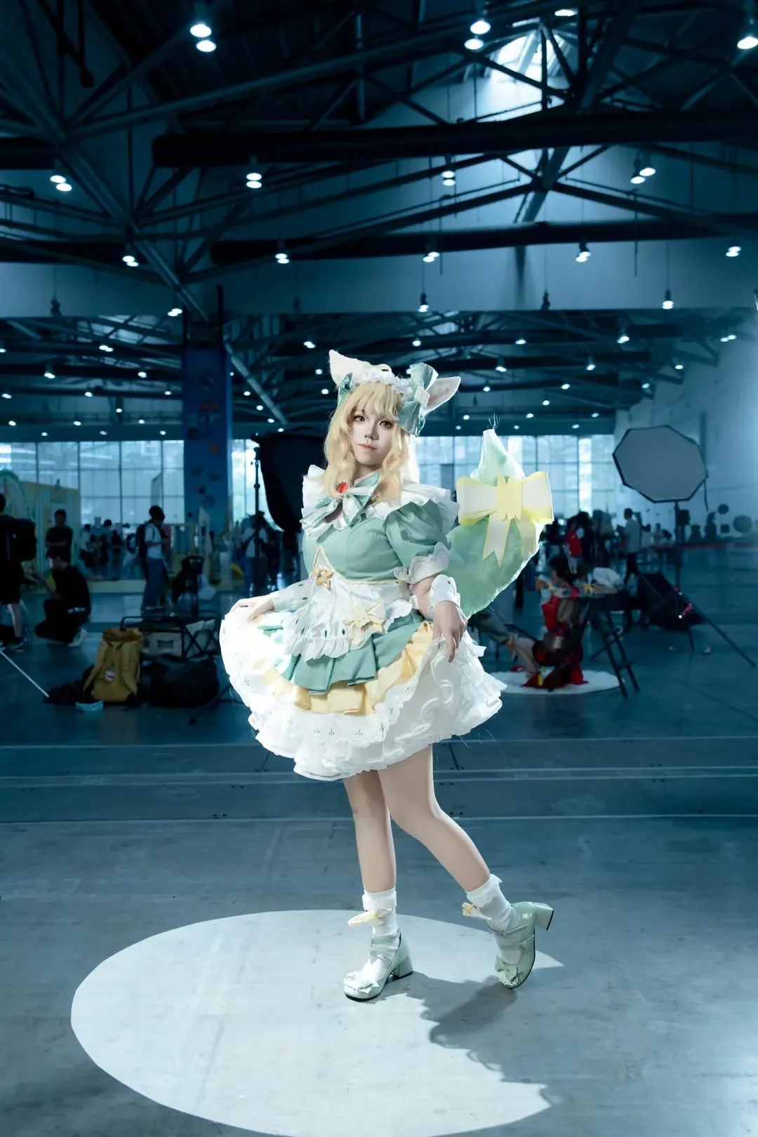 コスプレ, オナー・オブ・キングス, 白ストッキング, 妲己コスプレ, 中山as29