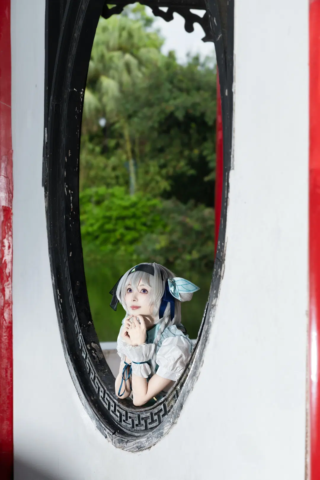 【ホタル コスプレ】雨上がりの中山公園で紡ぐ、中華娘スタイルが魅せる極上の国風世界観 - NightDiva - 6枚目