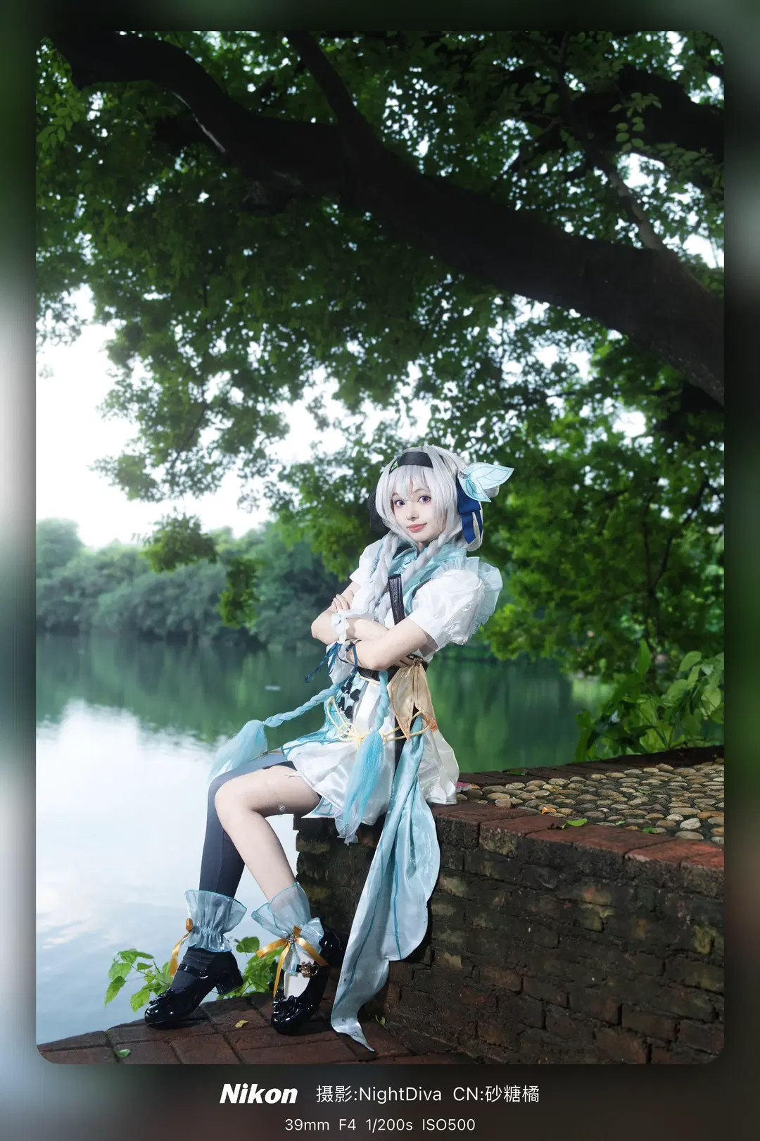 コスプレ, 崩壊：スターレイル, ホタル コスプレ, 中華娘, オーバーニーソックス