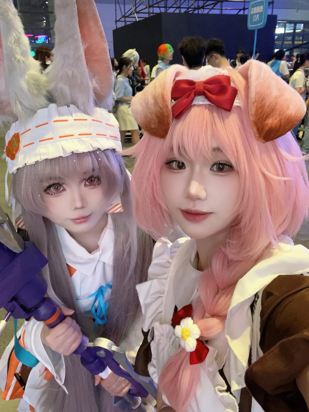 女仆装, 明日方舟, 澄闪cos, bw漫展, 线下互动 - 第1张