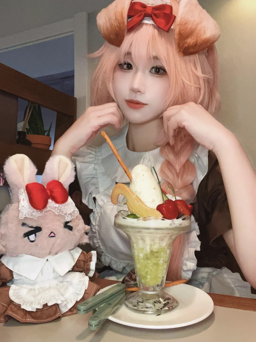 女仆装, 明日方舟, 澄闪cos, bw漫展, 线下互动