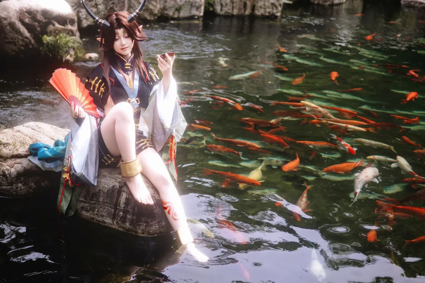 【星熊童子cos】陰陽師神釀星熊童子，都在酒裡了 - 无敌暴龙战士 - 第5張