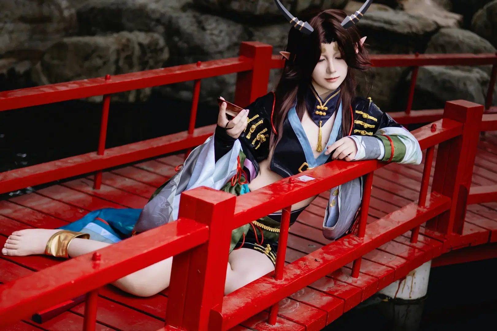 【星熊童子cos】陰陽師神釀星熊童子，都在酒裡了 - 无敌暴龙战士 - 第9張