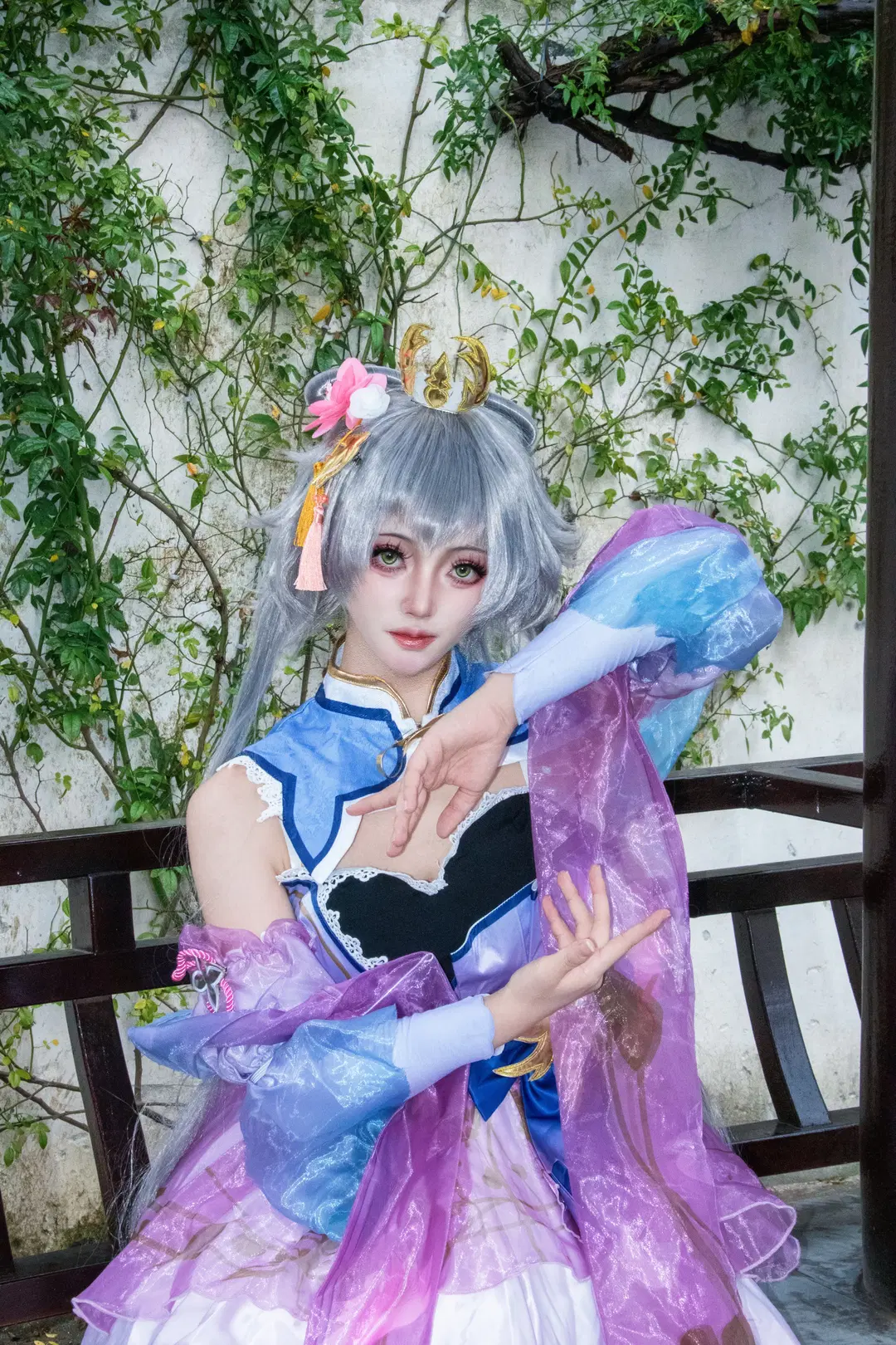 【洛天依cos】春不渡客，便剑指南春的国风造型记录 - 无敌暴龙战士 - 第3张