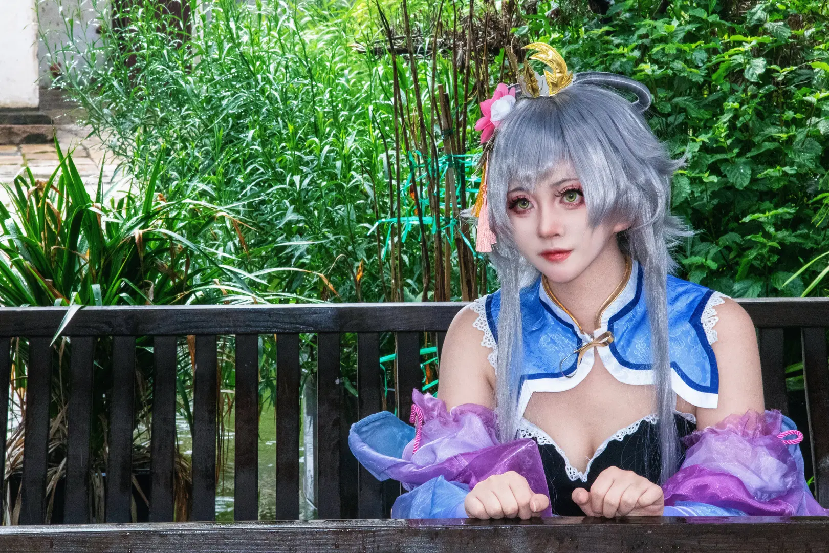 Luo Tianyi cosplay: When Distant Spring Arrives, Praying for the Flourishing Wilds by 无敌暴龙战士 - Image 2