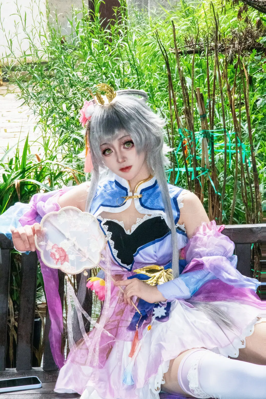 Luo Tianyi cosplay: When Distant Spring Arrives, Praying for the Flourishing Wilds by 无敌暴龙战士 - Image 4