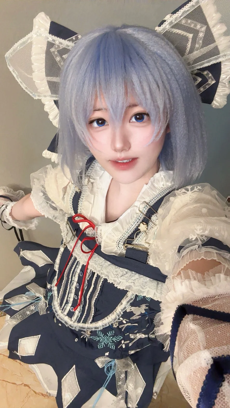 Touhou Project, Anime cosplay, Cirno cosplay, Ice-themed outfits, Misty Lake Brothers