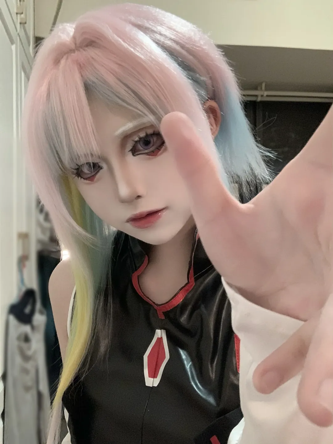 二次元, 露西cos, 赛博朋克风, 赛博朋克边缘行者, cosplay自拍