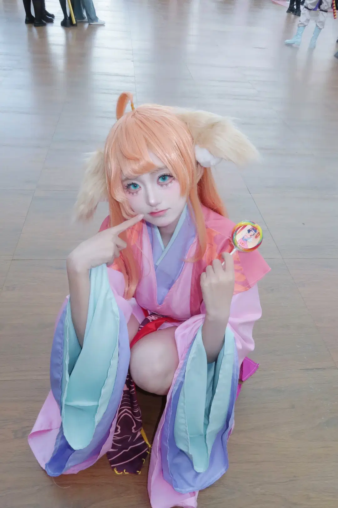 イベント写真, 塗山紅紅コスプレ, 縁結びの妖狐ちゃん, 塗山蘇蘇 コスプレ, 塗山容容 コスプレ