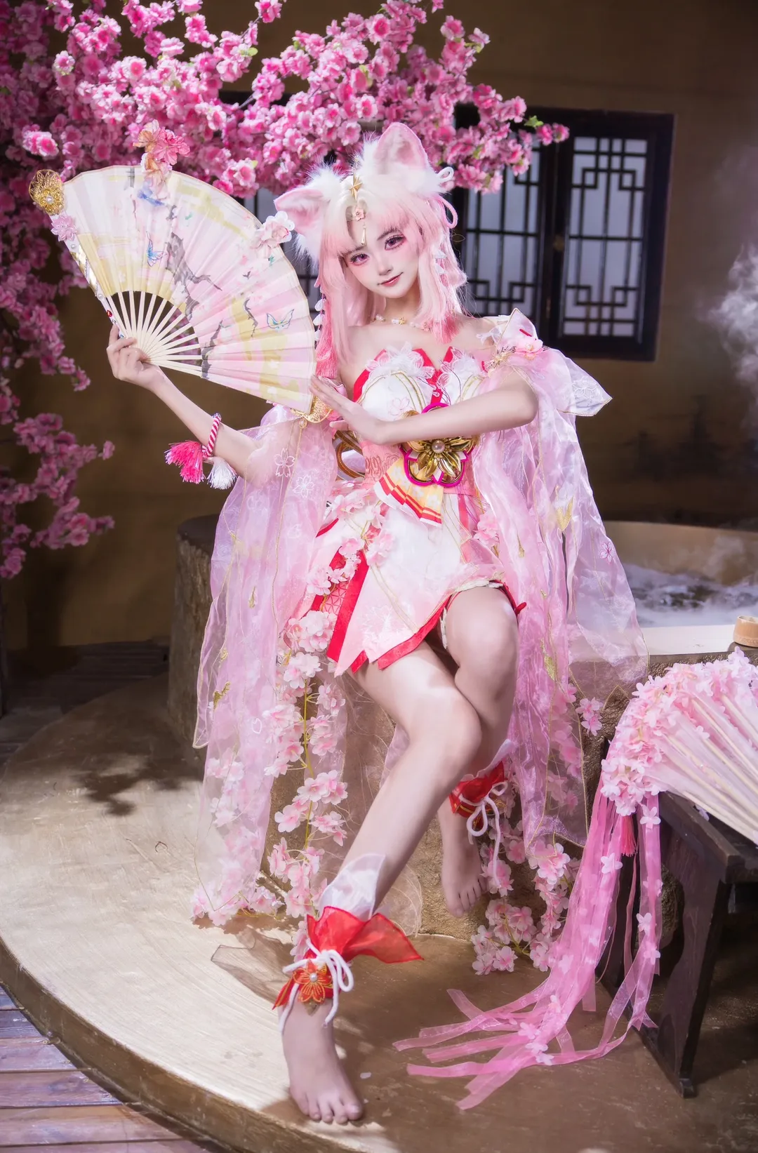 二次元, cosplay, 永劫无间, 胡桃cos, 樱天云女