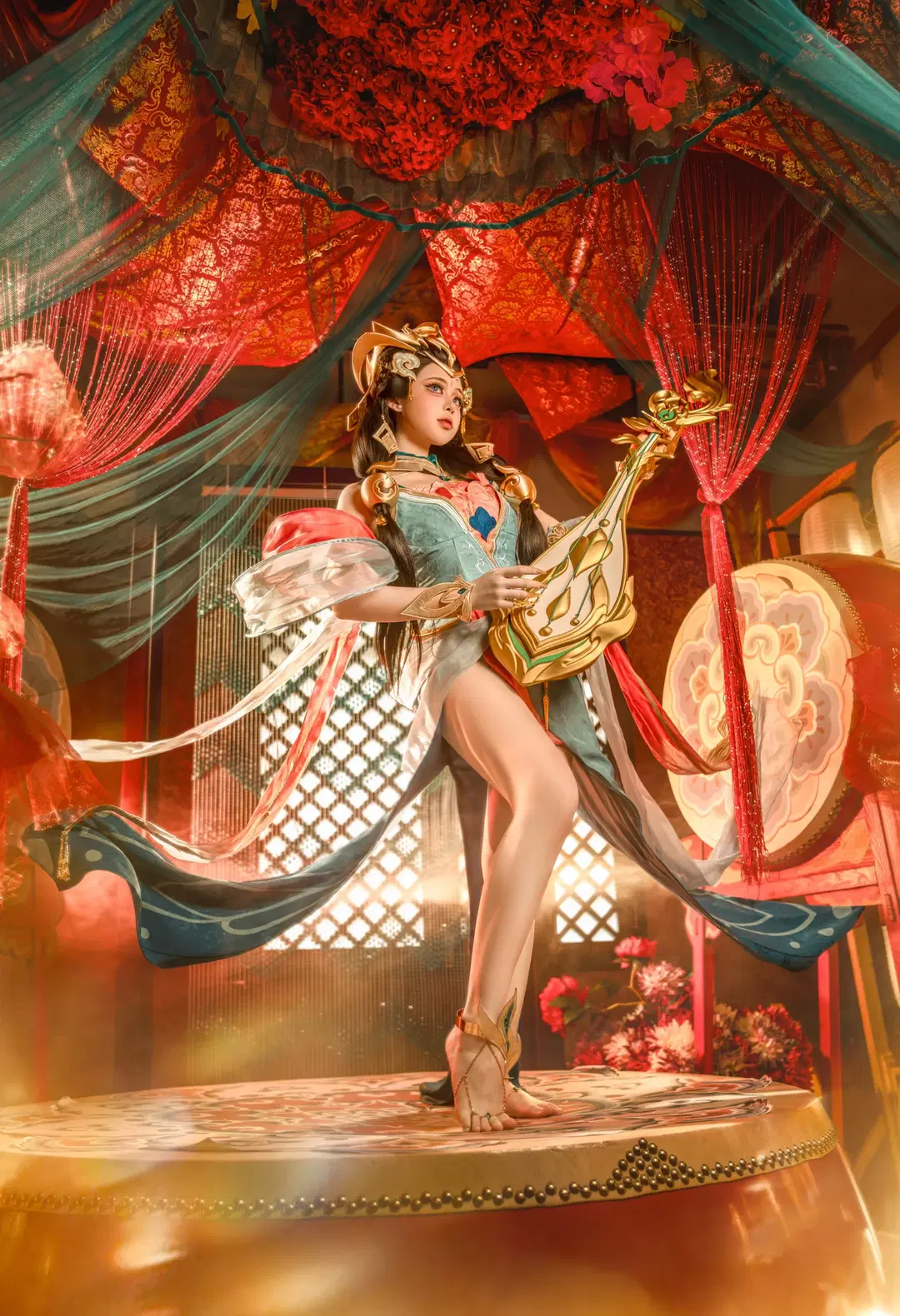 王者荣耀, 古风cosplay, 杨玉环cos, 李华cos, 杨玉环原皮