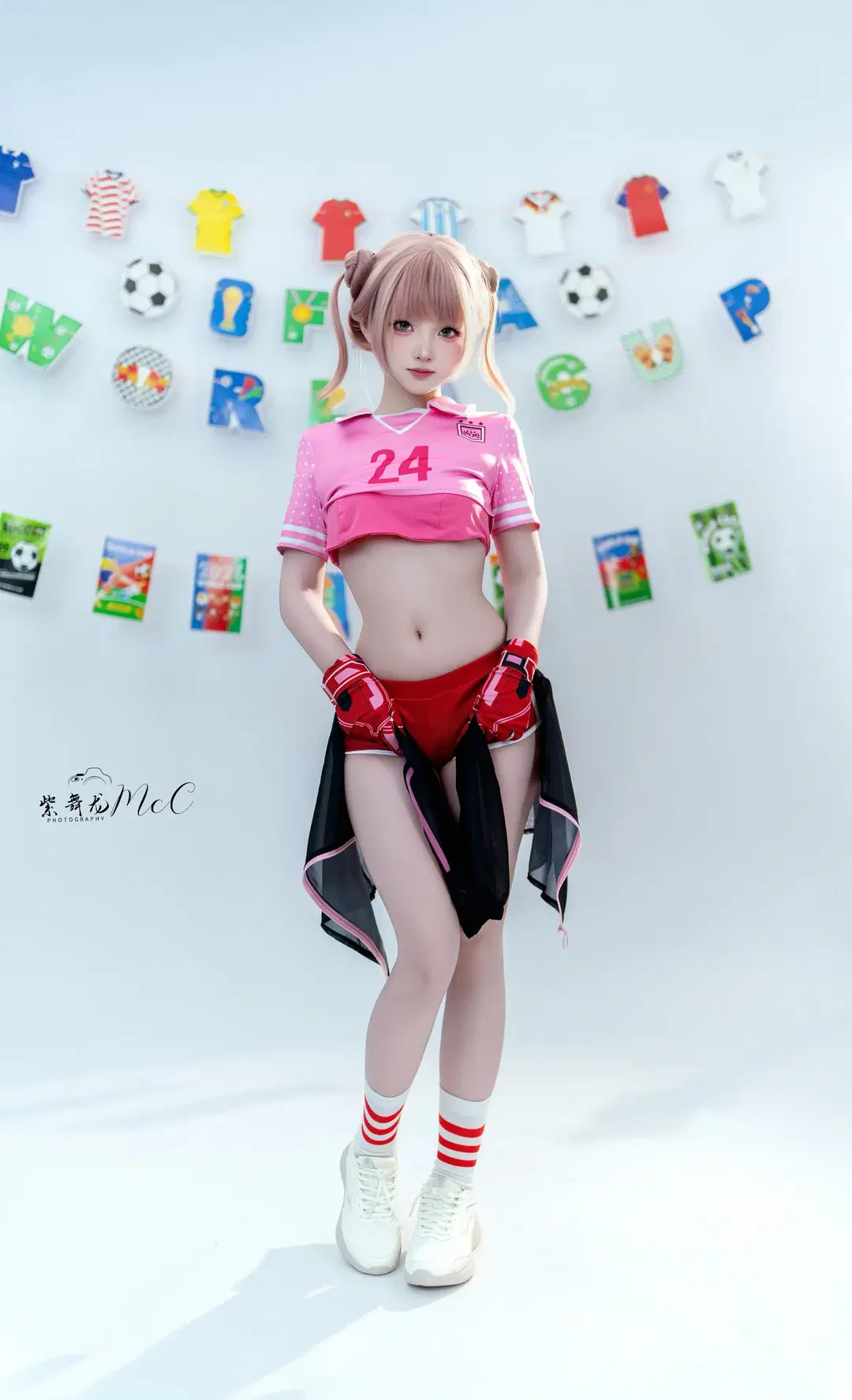 【藍夢cos】永劫無間足球主題正片，吃我一腳！ - 紫舞龙McC - 第3張