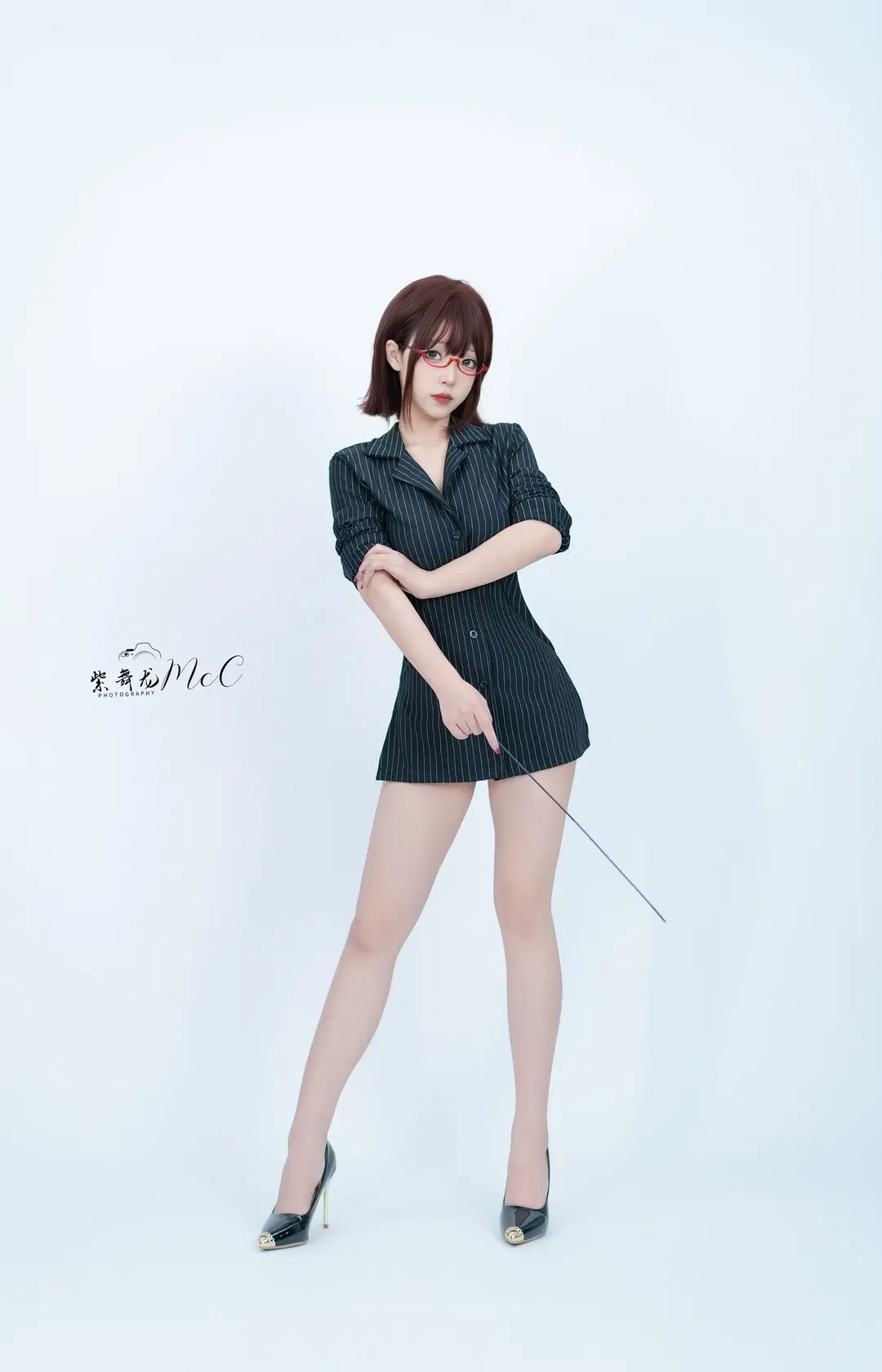 二次元, cos正片, 动作参考, 职场风, 秘书制服