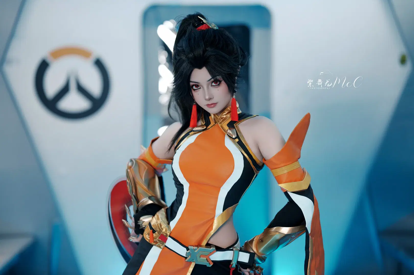 【安燃cos】守望先锋安燃动作参考与正片分享 - 紫舞龙McC - 第2张