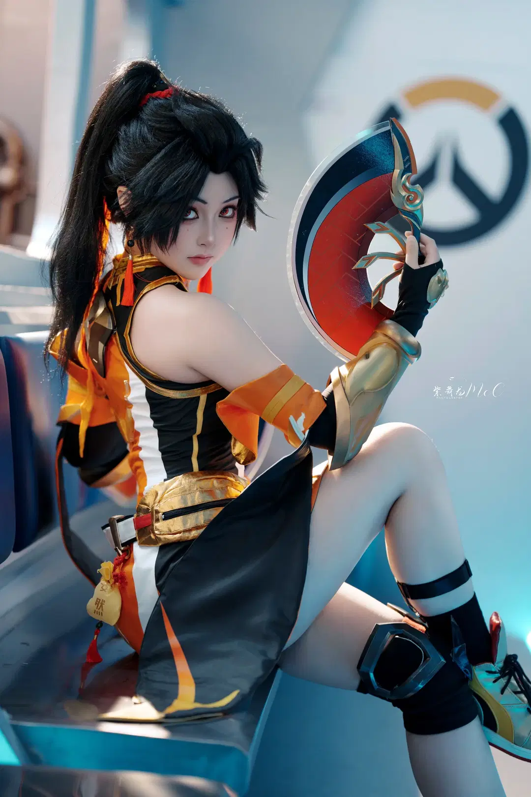 【安燃cos】守望先锋安燃动作参考与正片分享 - 紫舞龙McC - 第4张