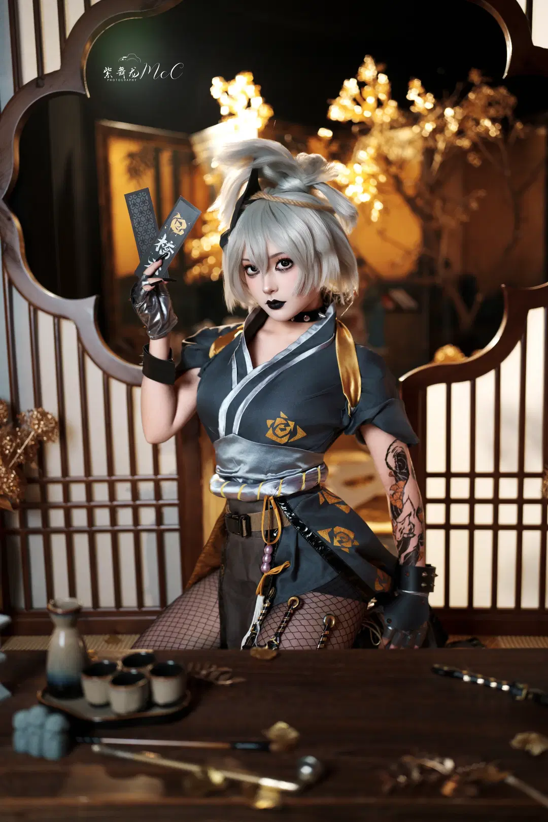 [Kiriko cosplay] Overwatch Japanese style pose reference by 紫舞龙McC - Image 3