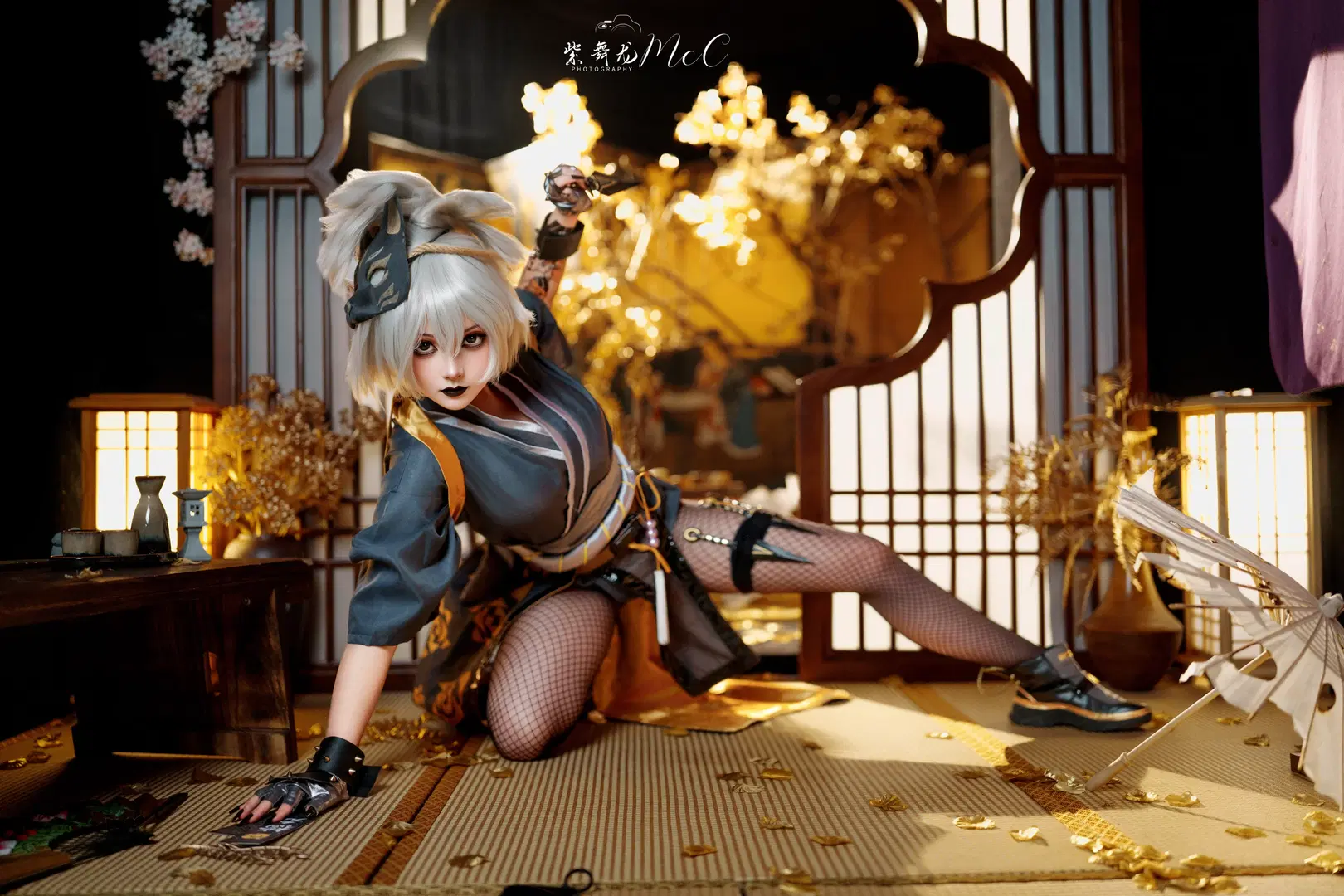 【雾子cos】守望先锋动作参考展现忍者身法 - 紫舞龙McC - 第2张