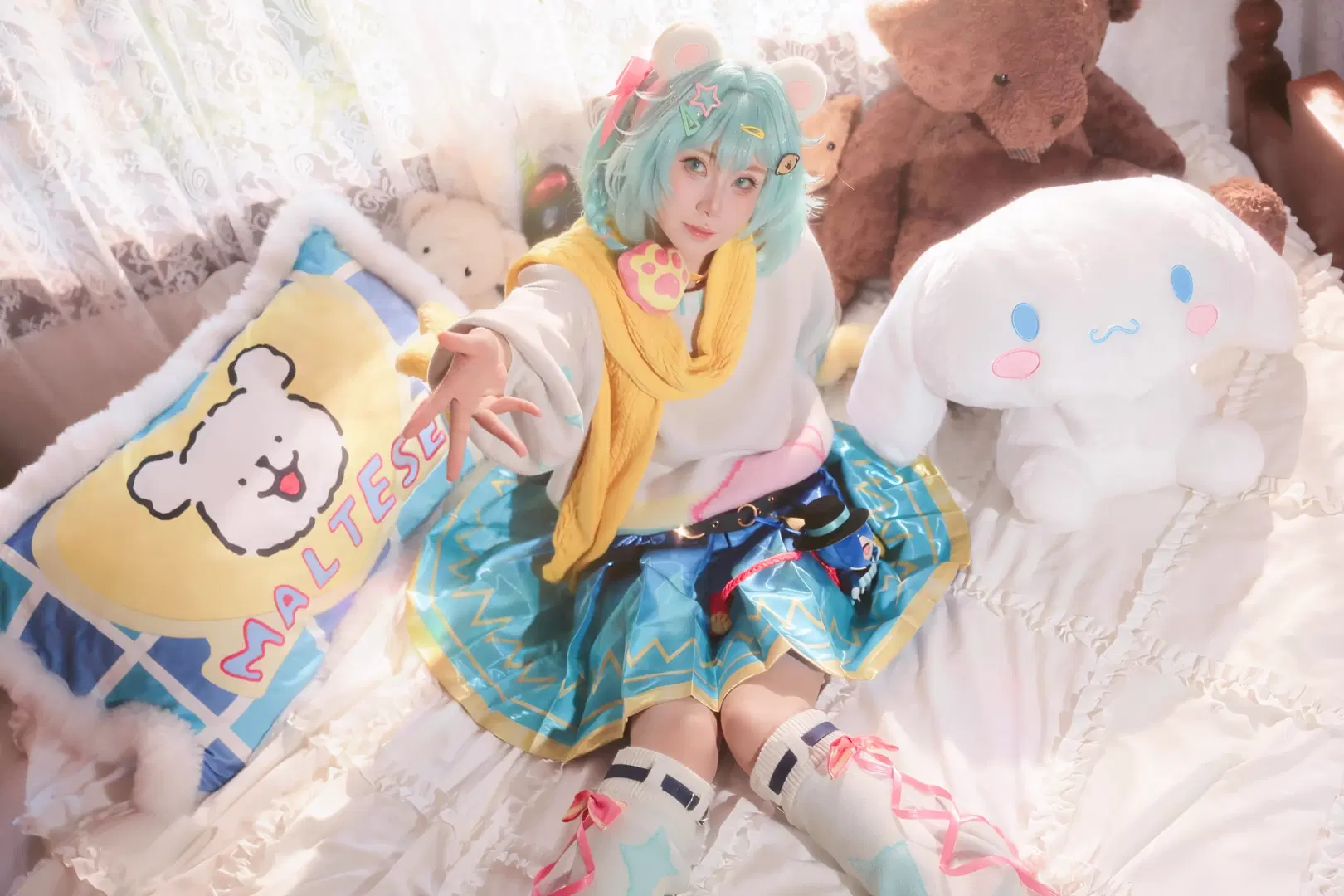 【小喬コスプレ】オナー・オブ・キングス × 線画犬、癒しのコラボレーション - 妈耶 - 3枚目