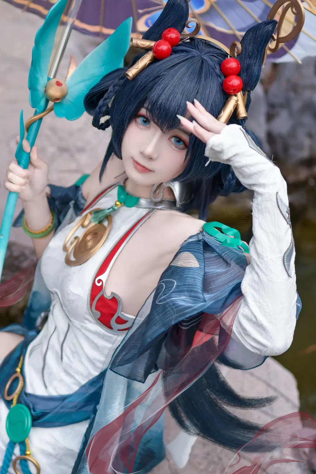 【公孫離cos】王者榮耀公孫離的傘下靈動舞步 - 路人小小雨 - 第2張