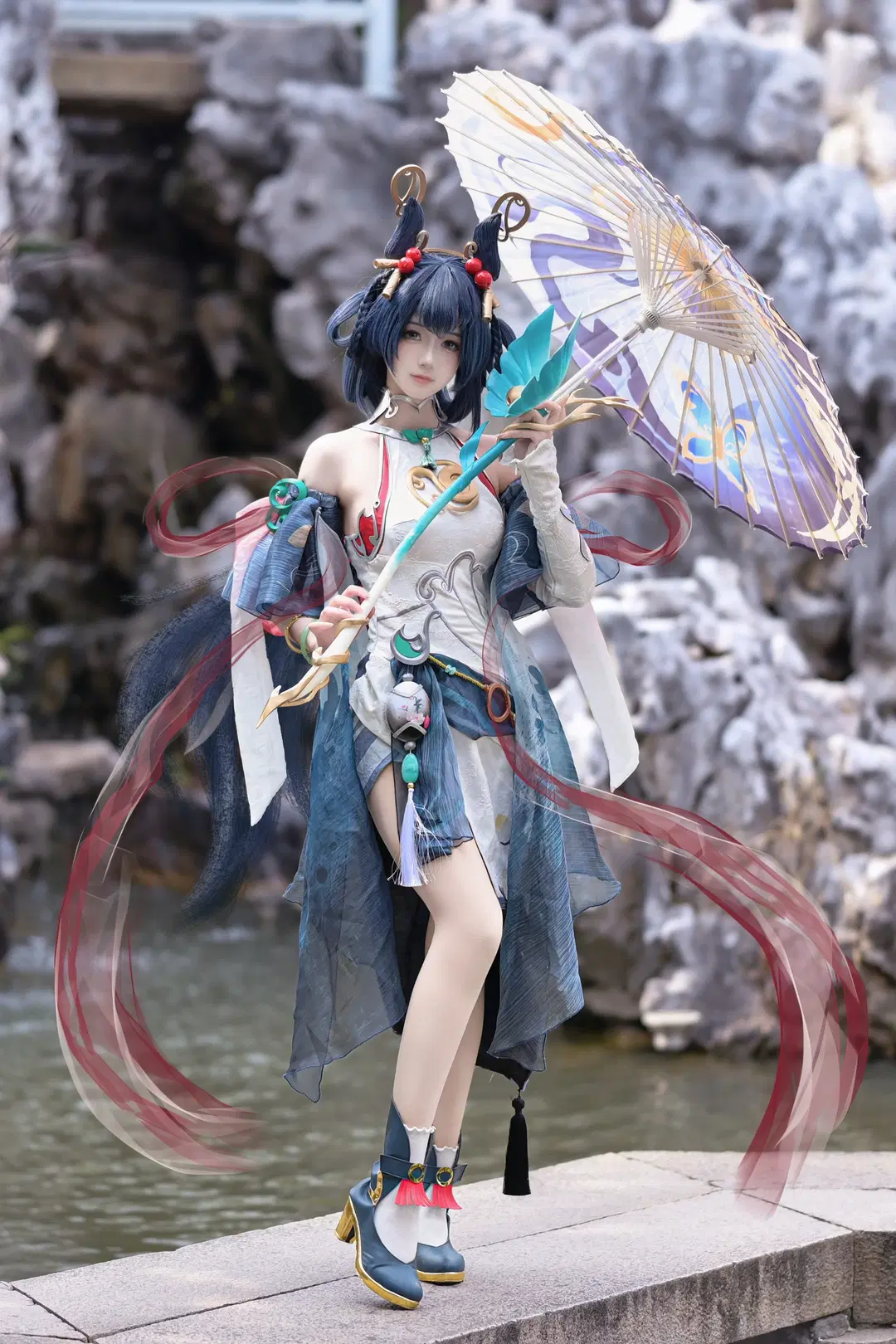 2D, cosplay, Cosplay photoshoot, Honor of Kings, Gongsun Li Cosplay
