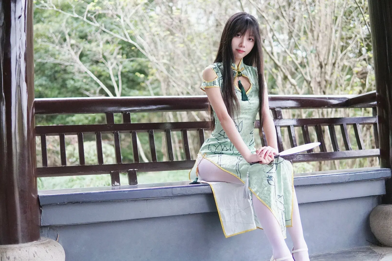 [Winter photography] Shoot Record of Doujin Traditional Chinese style Qipao by 清风揽月 - Image 3