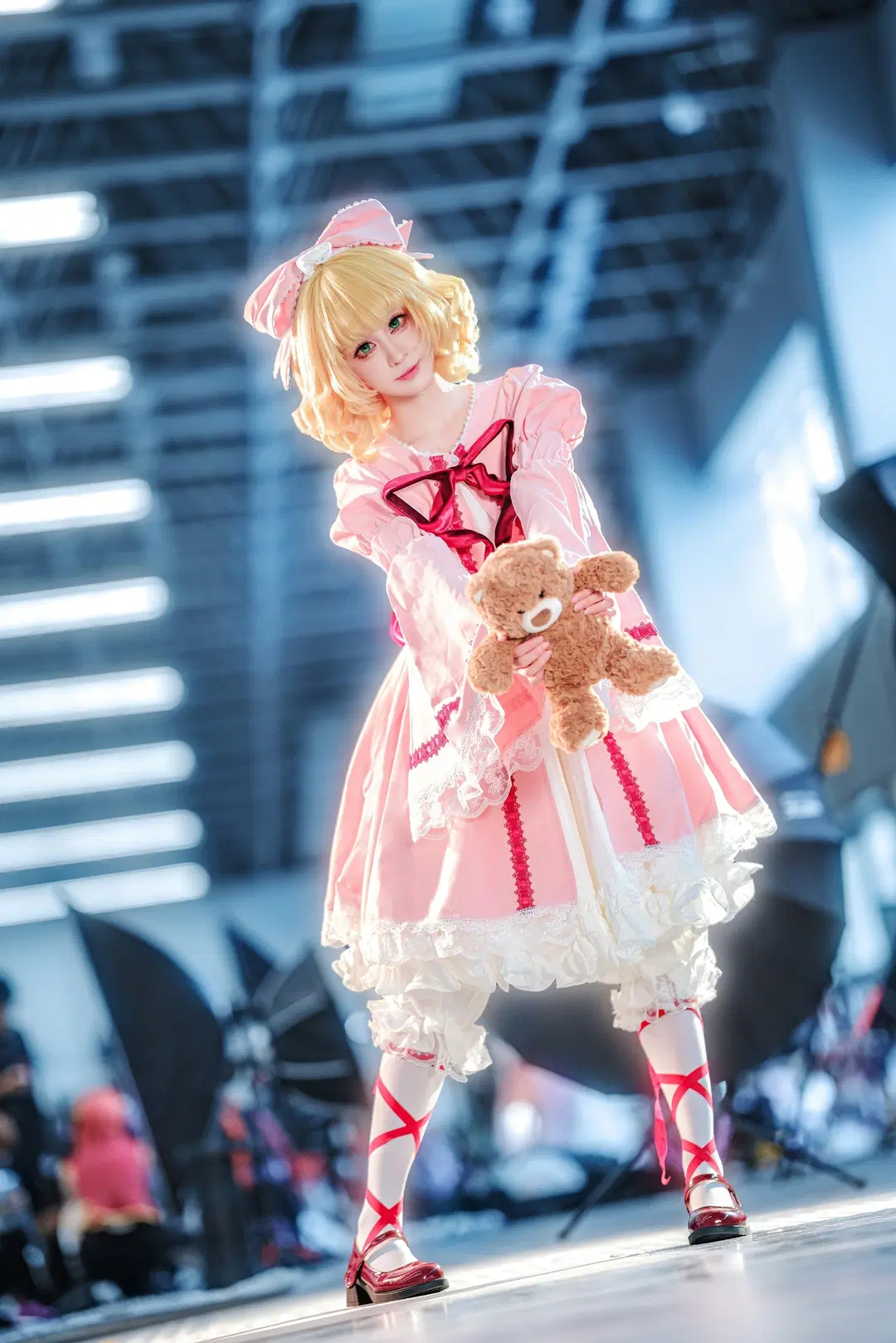 イベント写真, ロリータ, 白ストッキング, ローゼンメイデン, 雛苺コスプレ
