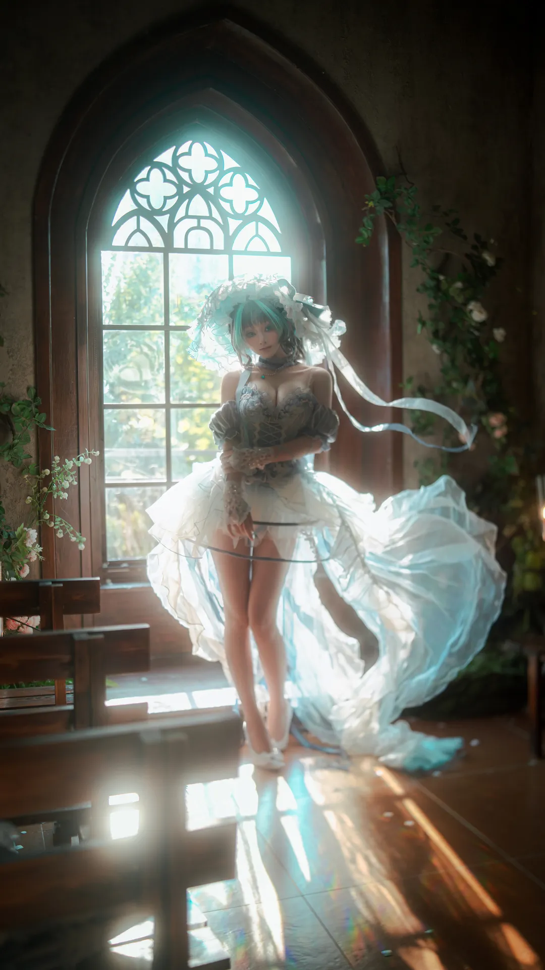 柴郡cos, 碧蓝航线, 二次元cosplay, 逆光人像, 废稿记录
