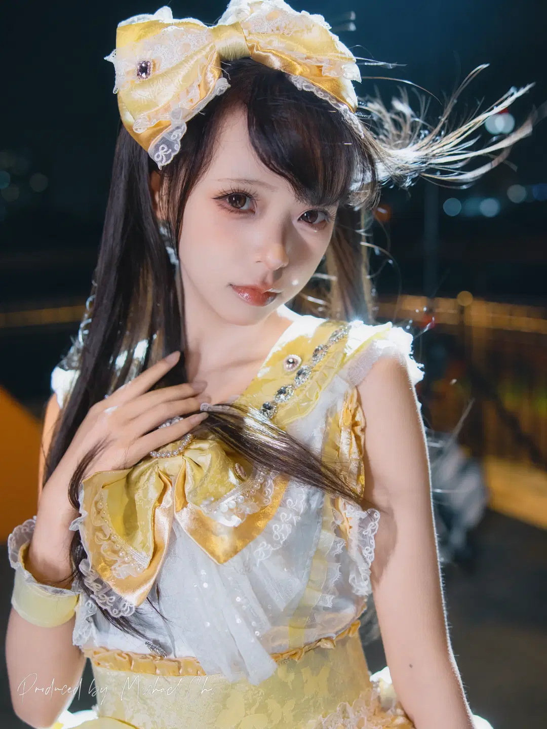 夜色下的黄白Lolita，我的偶像舞台 - 翻版小霸王 - 第2张