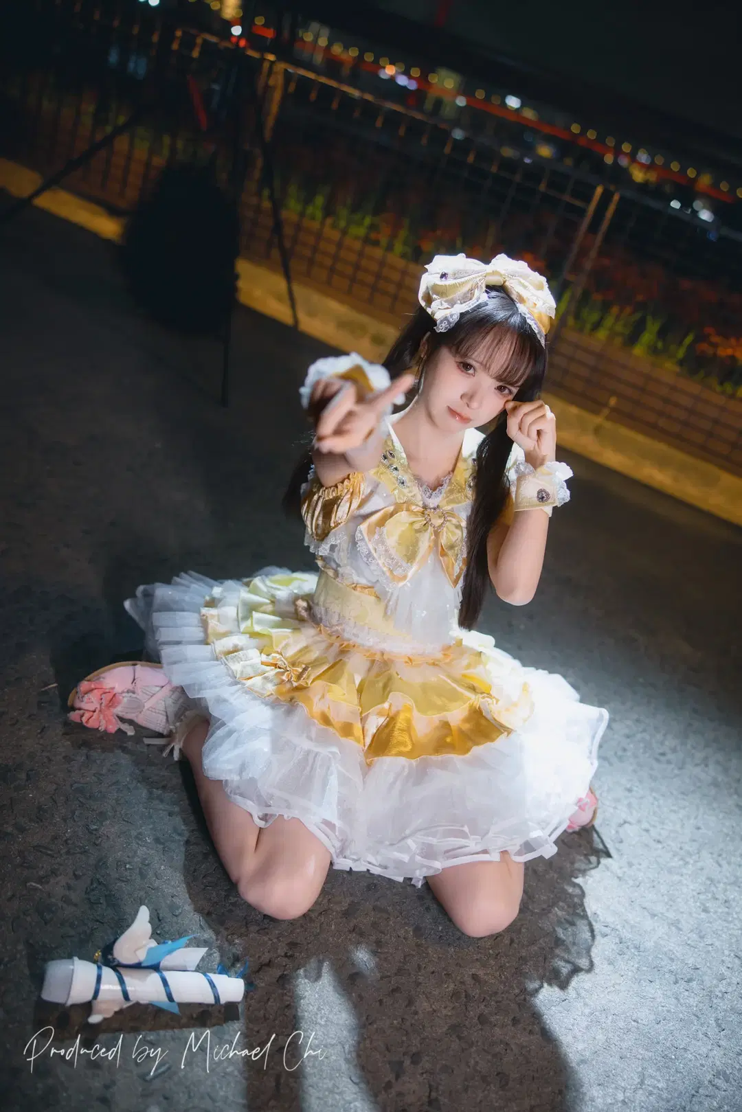 夜色下的黄白Lolita，我的偶像舞台 - 翻版小霸王 - 第3张