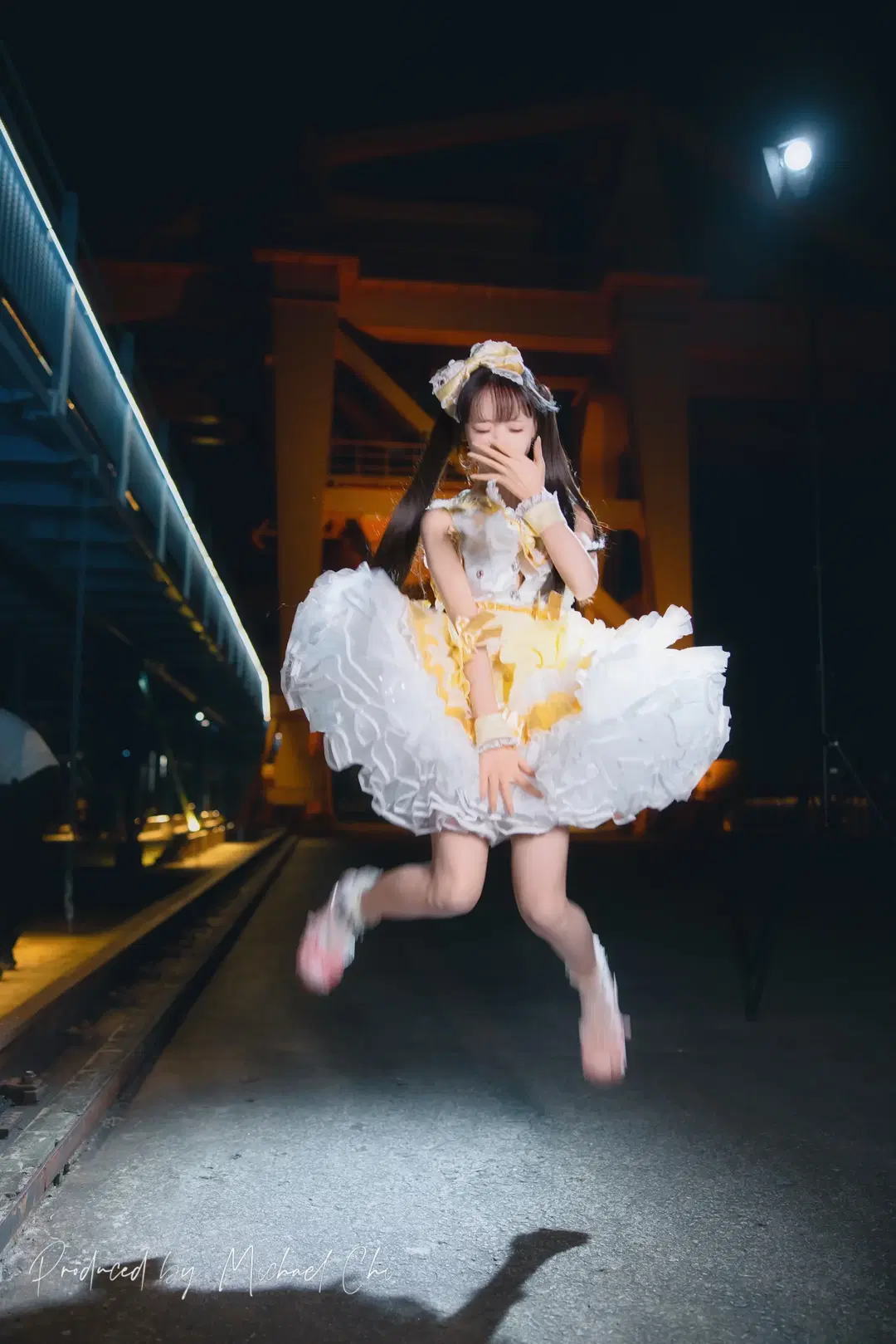 夜色下的黄白Lolita，我的偶像舞台 - 翻版小霸王 - 第4张