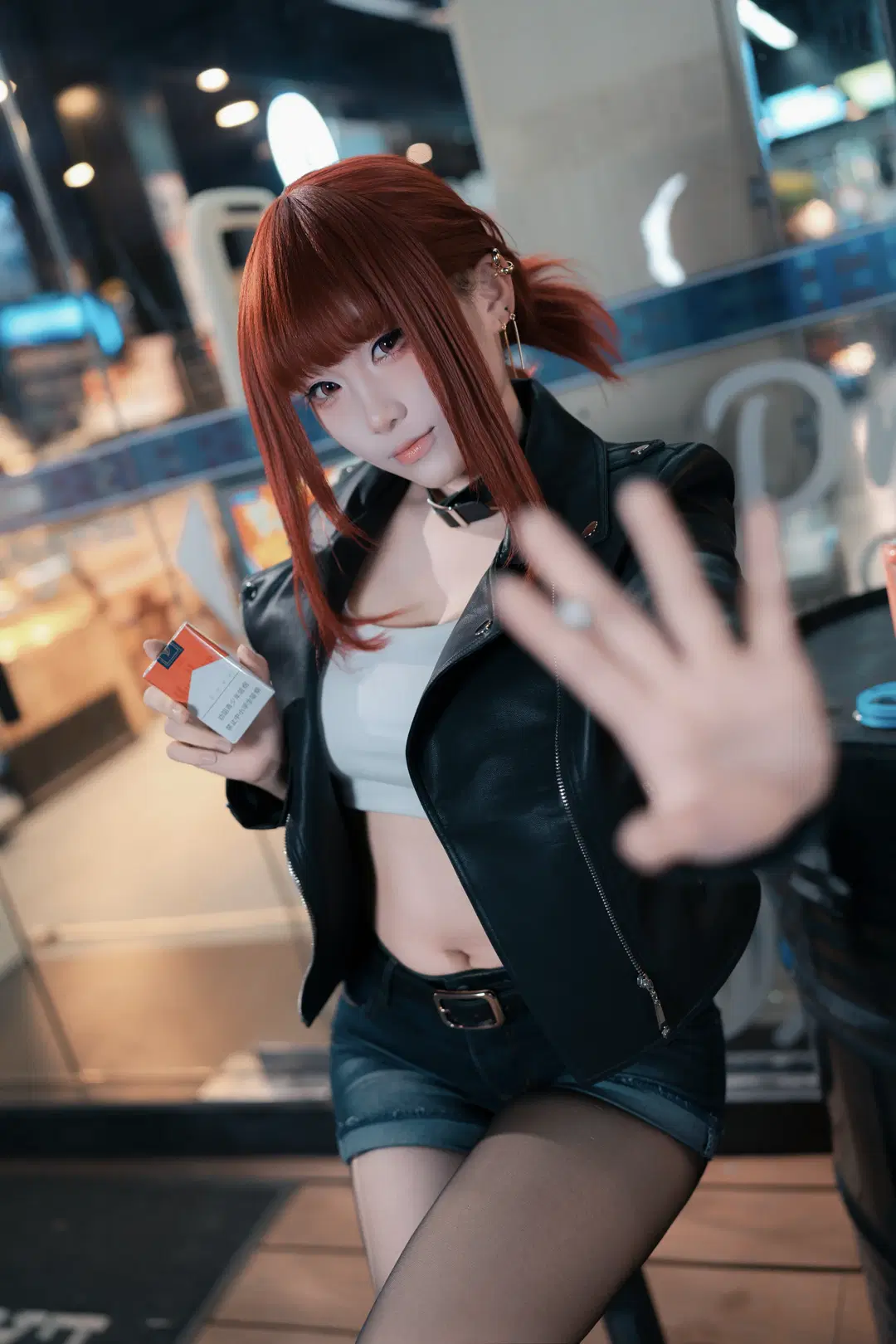 【玛奇玛cos】电锯人：夜晚便利店后门的玛奇玛与山田小姐 - 零月（限流版） - 第2张