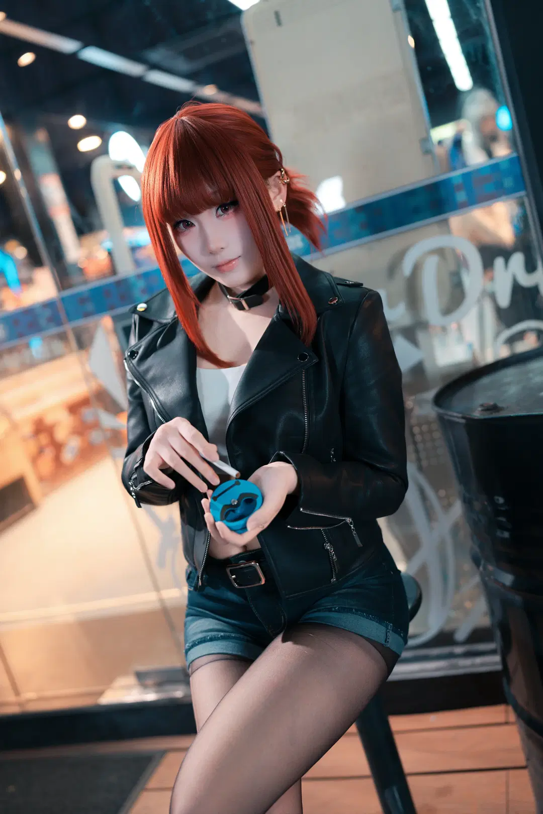 【玛奇玛cos】电锯人：夜晚便利店后门的玛奇玛与山田小姐 - 零月（限流版） - 第3张