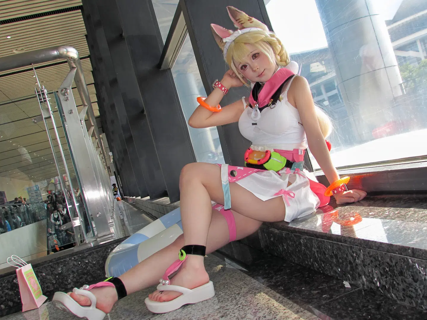 絕區零, 愛麗絲cos, 二次元cosplay, 愛麗絲泳裝, 原圖直出cos