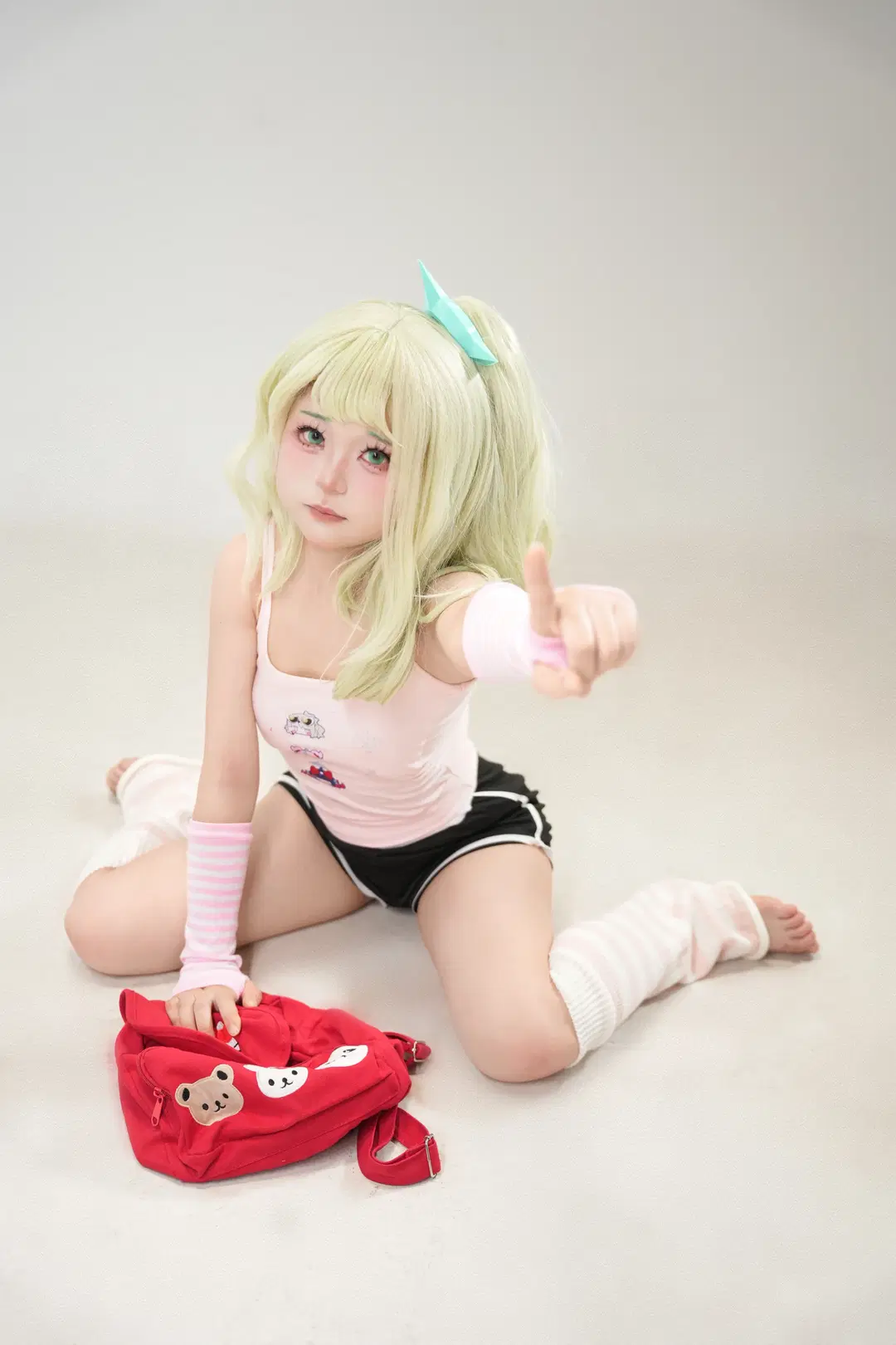 绝区零, 妄想天使, 千夏cos, 千夏小背心, 腿套穿搭